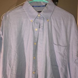 T Harris button down shirt sz large